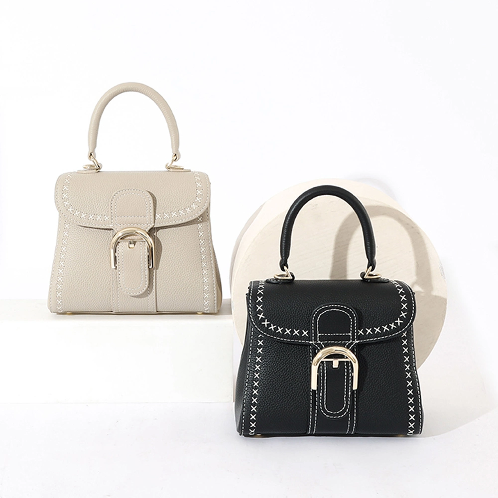 Lady High Quality Genuine Leather Hand Bag